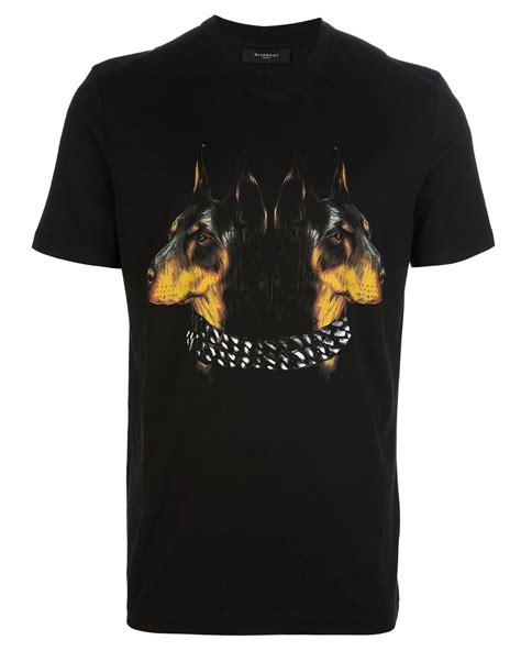 givenchy doberman shirt|givenchy t shirts.